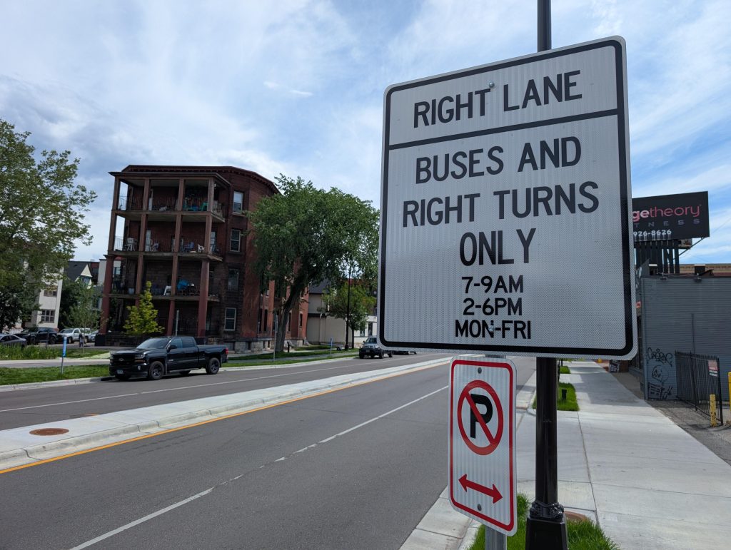 Dynamic Bus Lane Hours 7 to 9 AM 2 to 6 PM Monday to Friday